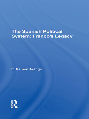 cover image of The Spanish Political System